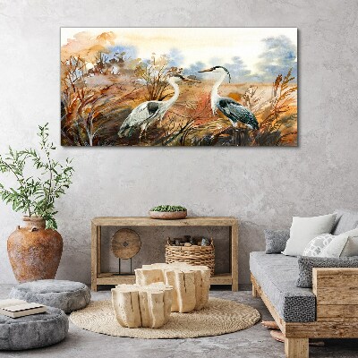 Tablou canvas Idila printre berze