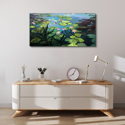 Tablou canvas Nuferi