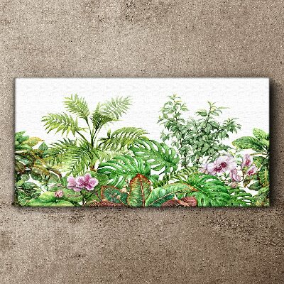 Tablou canvas Oaza tropicala de verdeata