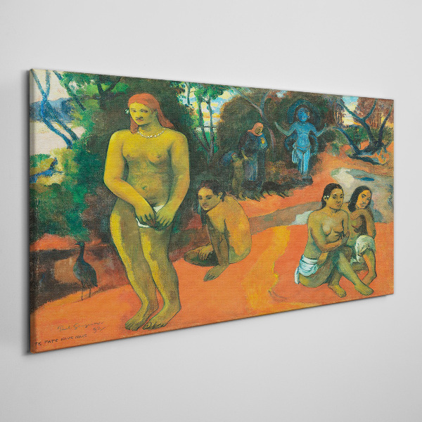 Tablou canvas Te Pape Nave Nave Paul Gauguin