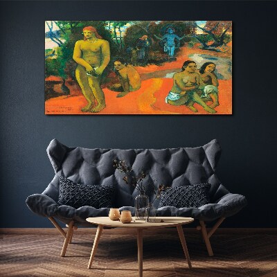 Tablou canvas Te Pape Nave Nave Paul Gauguin