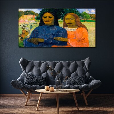 Tablou canvas Mamă și fiică în natură