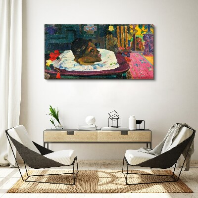Tablou canvas Portret în culori pastelate