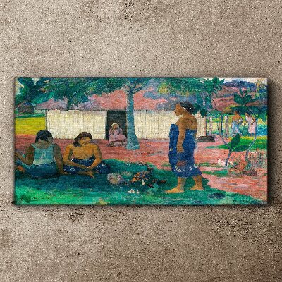 Tablou canvas Relaxați-vă într-o grădină tropicală