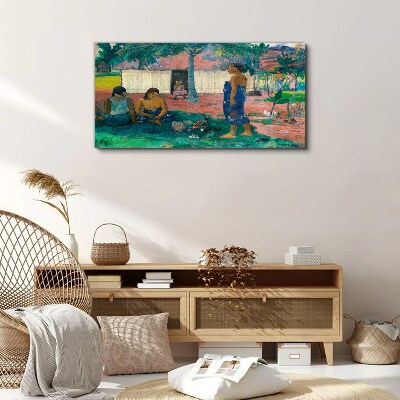 Tablou canvas Relaxați-vă într-o grădină tropicală