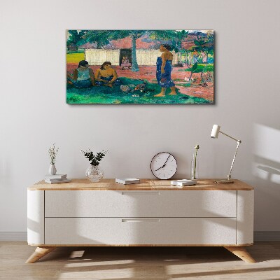 Tablou canvas Relaxați-vă într-o grădină tropicală