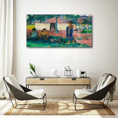Tablou canvas Relaxați-vă într-o grădină tropicală