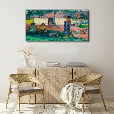 Tablou canvas Relaxați-vă într-o grădină tropicală