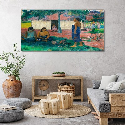 Tablou canvas Relaxați-vă într-o grădină tropicală