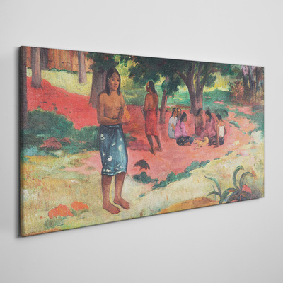 Tablou canvas O scenă din viața din Hawaii