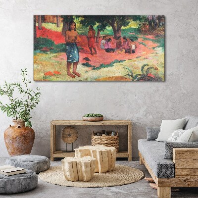 Tablou canvas O scenă din viața din Hawaii