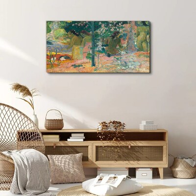 Tablou canvas Femeile lângă apă