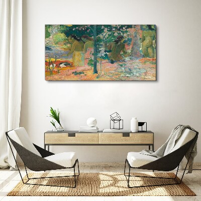 Tablou canvas Femeile lângă apă