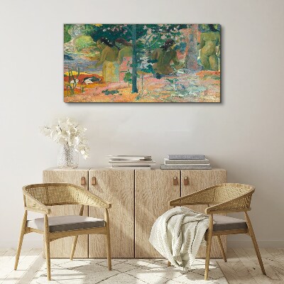 Tablou canvas Femeile lângă apă