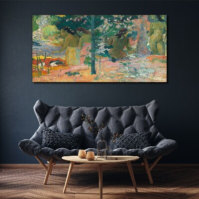 Tablou canvas Femeile lângă apă