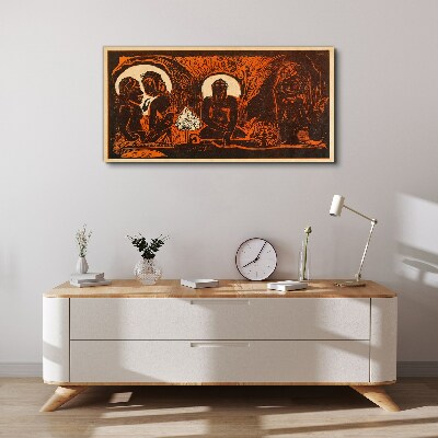 Tablou canvas Întâlnire în lumina lunii