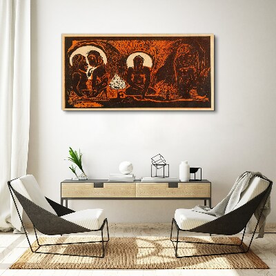 Tablou canvas Întâlnire în lumina lunii