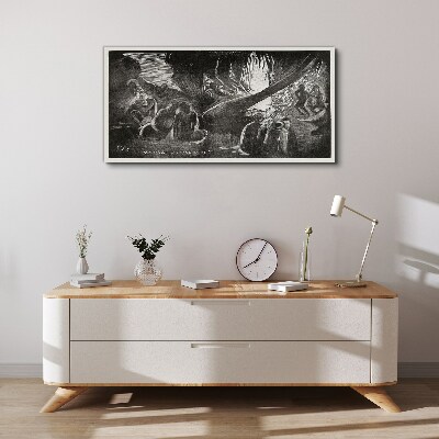 Tablou canvas Pierdut în întuneric