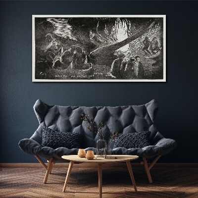 Tablou canvas Pierdut în întuneric