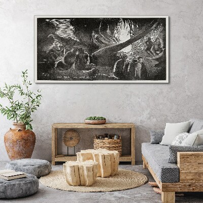Tablou canvas Pierdut în întuneric