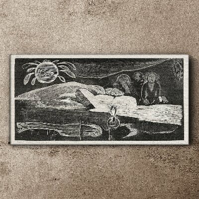 Tablou canvas Te Po - Ralph Hotere