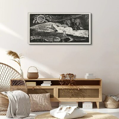 Tablou canvas Te Po - Ralph Hotere