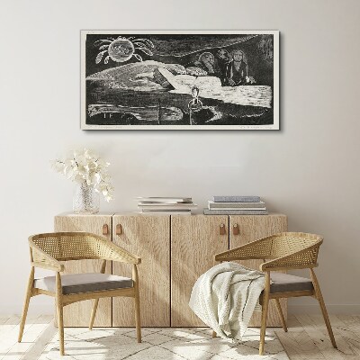 Tablou canvas Te Po - Ralph Hotere