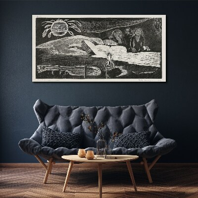 Tablou canvas Te Po - Ralph Hotere