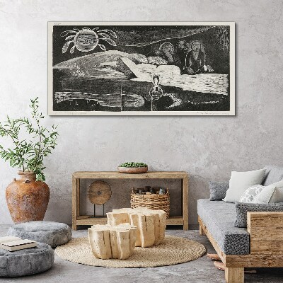 Tablou canvas Te Po - Ralph Hotere