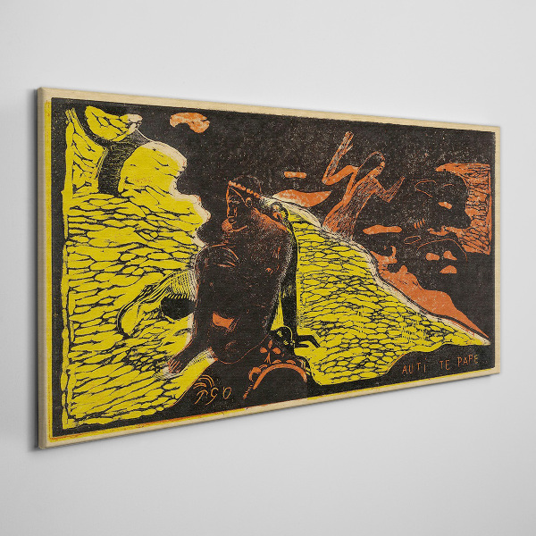 Tablou canvas Val verde de emoții