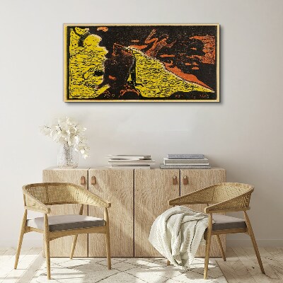 Tablou canvas Val verde de emoții