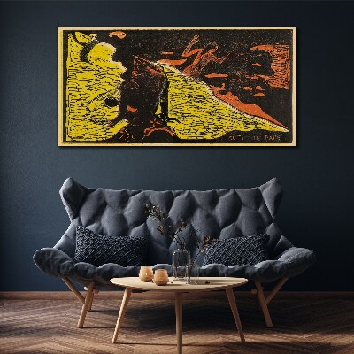 Tablou canvas Val verde de emoții