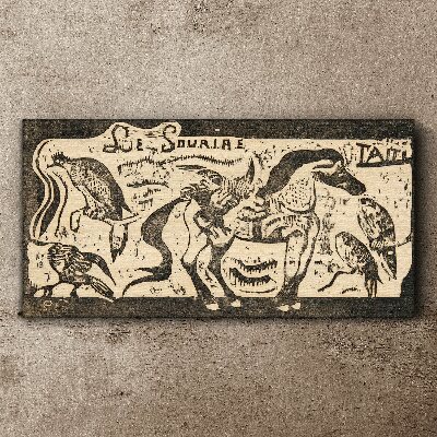 Tablou canvas Animale în mișcare