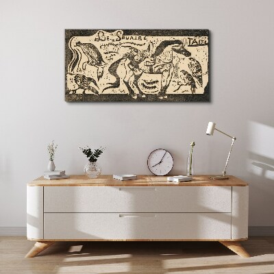 Tablou canvas Animale în mișcare