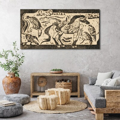 Tablou canvas Animale în mișcare