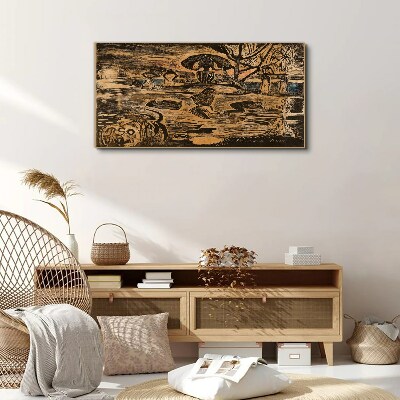 Tablou canvas După-amiază de vară la lac