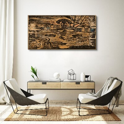 Tablou canvas După-amiază de vară la lac