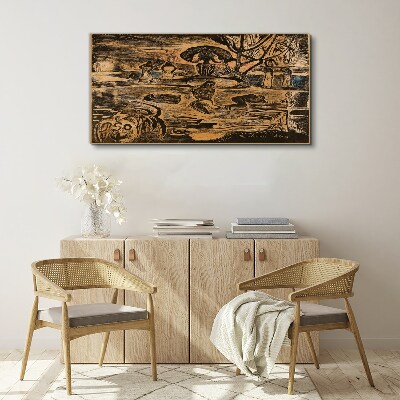Tablou canvas După-amiază de vară la lac
