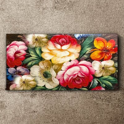 Tablou canvas Festivalul florilor de culori