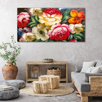 Tablou canvas Festivalul florilor de culori