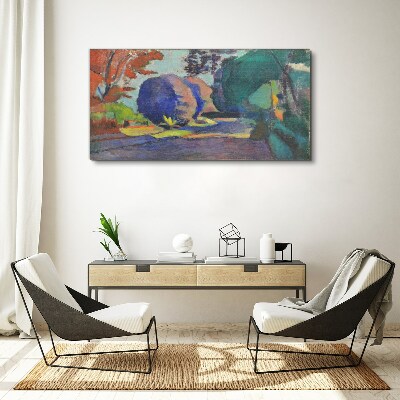 Tablou canvas Grădinile Luxemburgului Henri Matisse