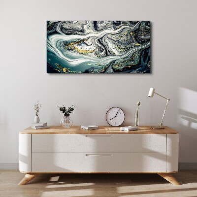 Tablou canvas Vene aurii în adâncurile mării