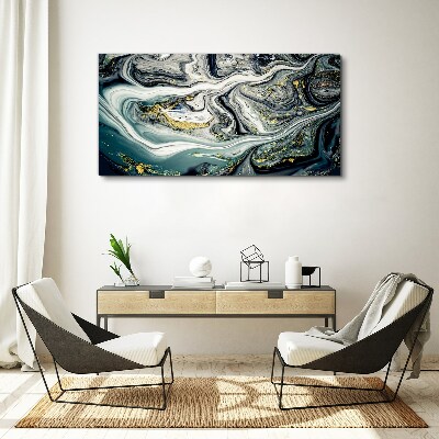 Tablou canvas Vene aurii în adâncurile mării