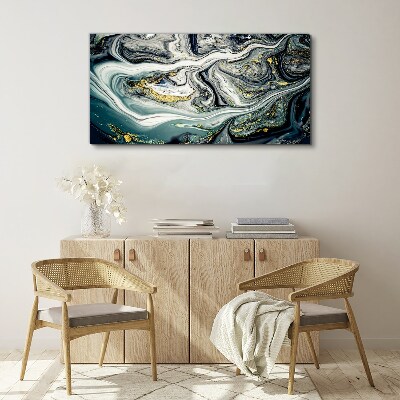 Tablou canvas Vene aurii în adâncurile mării