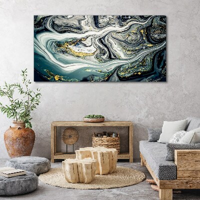 Tablou canvas Vene aurii în adâncurile mării