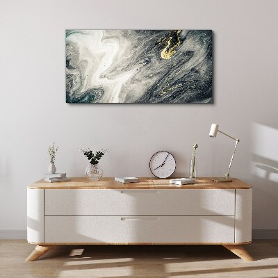Tablou canvas Dâre aurii în adâncurile mării