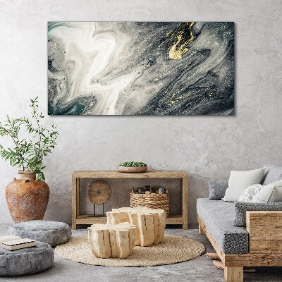 Tablou canvas Dâre aurii în adâncurile mării