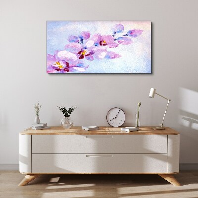 Tablou canvas florile plantei