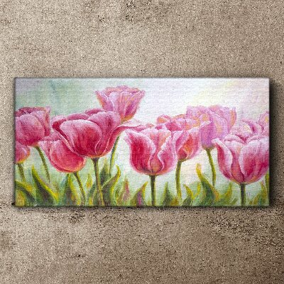 Tablou canvas florile plantei