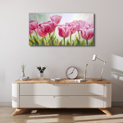 Tablou canvas florile plantei